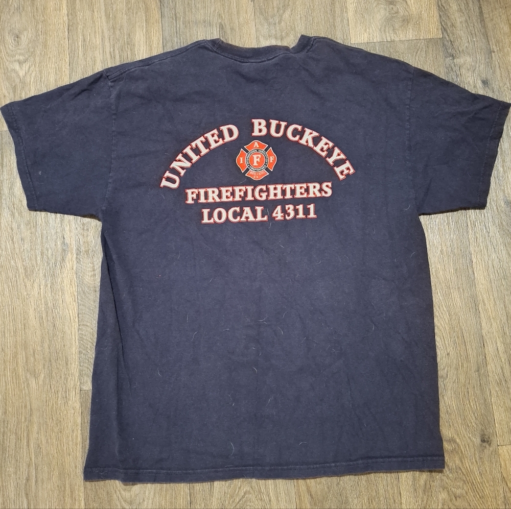 IAF United Buckeye Firefighters Local 4311 Short Sleeve T-Shirt.
